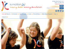 Tablet Screenshot of emotion21.org.au